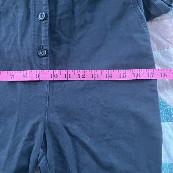 NWT Outerknown Black Jumpsuit Womens XS Utility One Piece - Picture 9 of 11